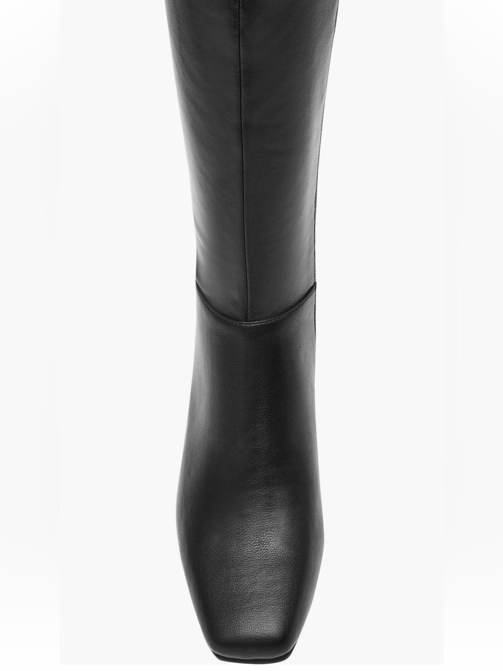 Steve Madden Black Hunny Knee High Boots NWT - Picture 6 of 8